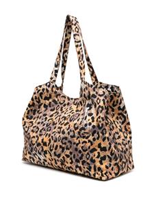 Just Cavalli leopard-print tote bag - Zwart