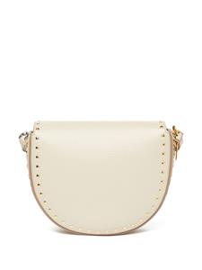 Stella McCartney Frayme medium schoudertas - Beige