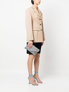 Stuart Weitzman The Loveletter clutch - Zilver