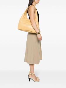 Themoirè Ninfa Plissé shoulder bag - Geel