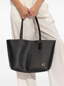 Coach North 32 leren shopper - Zwart
