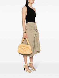 Themoirè Bios Plissé tote bag - Geel