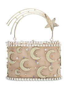 Rosantica Holli crystal-embellished bag - Goud