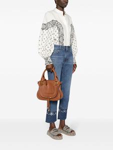Chloé Marcie Double Carry tote bag - Bruin