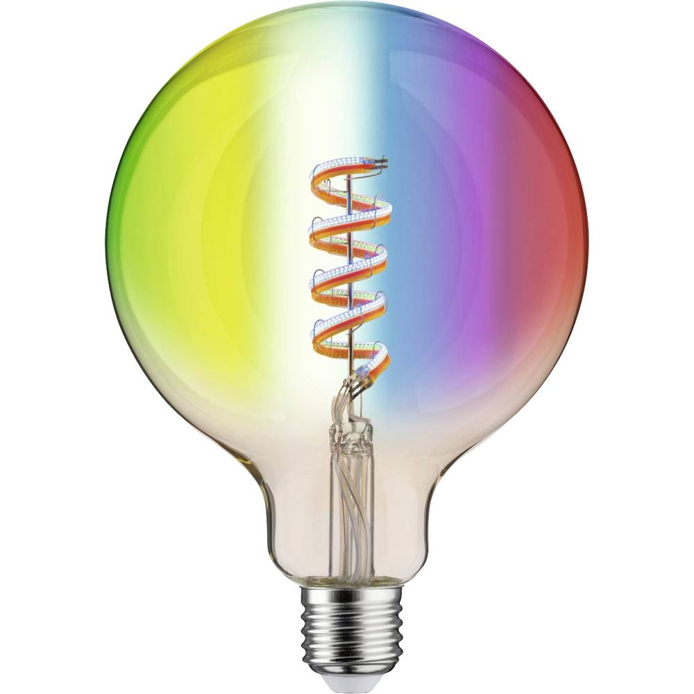 Paulmann 29162  Home LED-lamp E27 Energielabel: G (A - G) 6.3 W RGBW Goud
