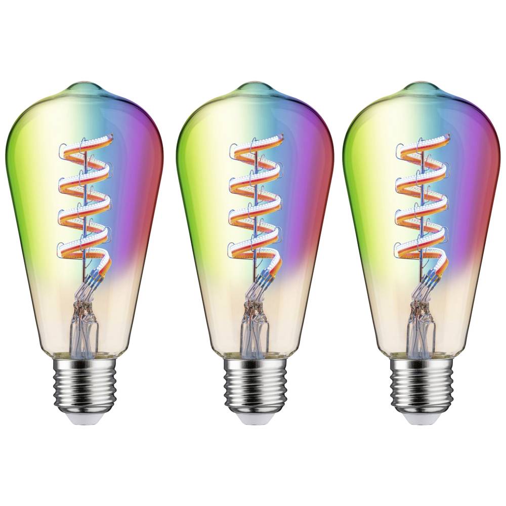 Paulmann 29164  Home LED-lamp E27 Energielabel: G (A - G) 6.3 W RGBW Goud