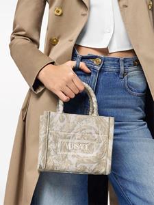 Versace Barocco Athena canvas handtas - Beige
