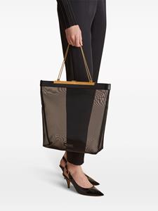 KHAITE The Augusta draagtas met mesh - Zwart