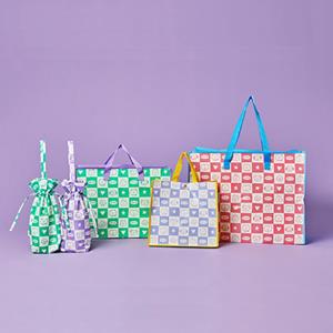 LINE FRIENDS BT21 2023 F/W Travel ACC Reusable Tarpaulin Bag & Bottle Bag (5 Options)