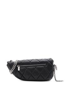 Burberry Shield Lock leren schoudertas - Zwart
