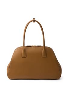 Prada Leren shopper - Bruin