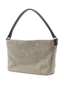 Self-Portrait medium chainmail shoulder bag - Zilver