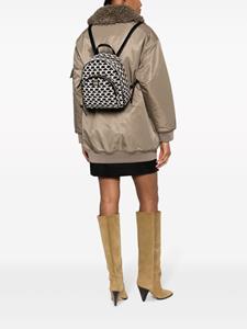 Elisabetta Franchi Rugzak met logoplakkaat - Zwart