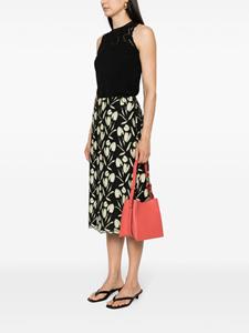 Furla Nuvola leren schoudertas - Oranje