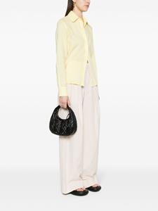 Elisabetta Franchi Étoile kleine shopper - Zwart