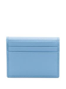 Vivienne Westwood Orb-motif leather cardholder - Blauw