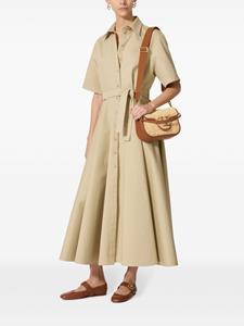 Valentino Garavani Alltime geweven schoudertas - Beige