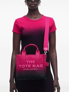 Marc Jacobs The Small Ombre canvas shopper - Zwart
