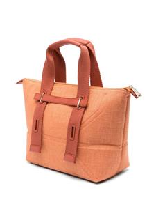 Furla Giove interwoven tote bag - Oranje