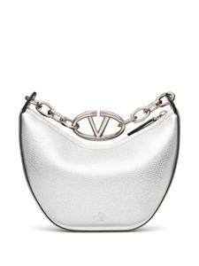Valentino Garavani VLogo Moon hobo bag - Zilver