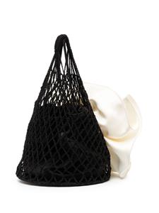 Magda Butrym small Devana tote bag - Wit