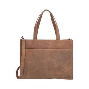 Micmacbags Malmö Brown Laptoptas - bruin