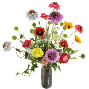 Boeketcadeau Kunstbloemen boeket Femke