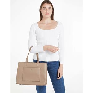 CK Calvin Klein Handtas met labeldetail, model 'DAILY'