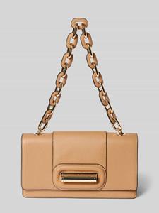 Tommy Hilfiger Clutch van rundleer, model 'TURNLOCK'