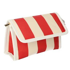 Traveller Make-up tasje met spiegel Marina rood