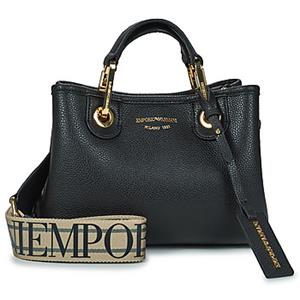 Emporio Armani Tote bag met labelapplicatie, model 'ST.CERVO'