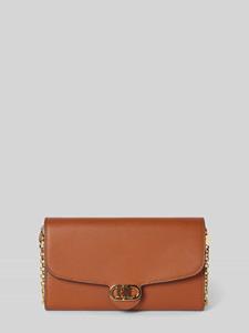 Lauren Ralph Lauren Leren handtas met labelapplicatie, model 'ADAIR'