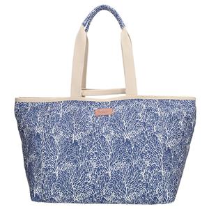 PE Florence Strandtas Koraal blauw
