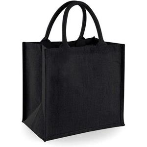 Westford Mill Jute Mini Tote Boodschappentas (14 Liter) (Pak van 2)
