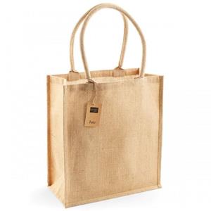 Westford Mill Jute Boutique shoppertas (19L) (Pak van 2)