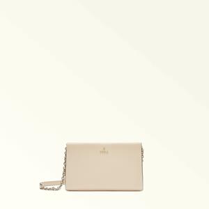 Furla Schoudertas in leer Camelia Mini