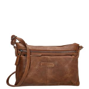 Enrico Benetti Caen 66221 Schoudertas - cognac