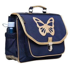 CARAMEL & CIE Schooltas CARAMEL & CIE CARTABLE 38 CM PAPILLON BLEU
