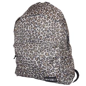 Grote  Rugzak met Leopard Print