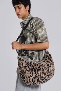 Jaded Man Leopard Sling Bag