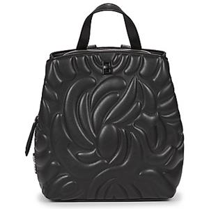 Desigual Mini-rugzak met geometrische bloemen - BLACK