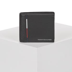 Tommy Hilfiger Portemonnee van nappaleer met labeldetail
