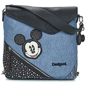 Desigual Mickey denim rugzak L - BLUE
