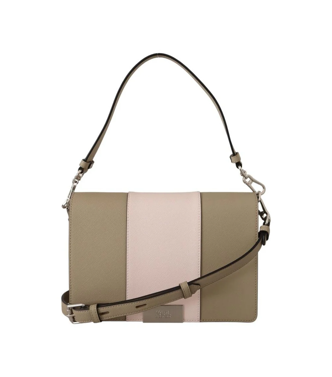 Karl Lagerfeld Beige schoudertas