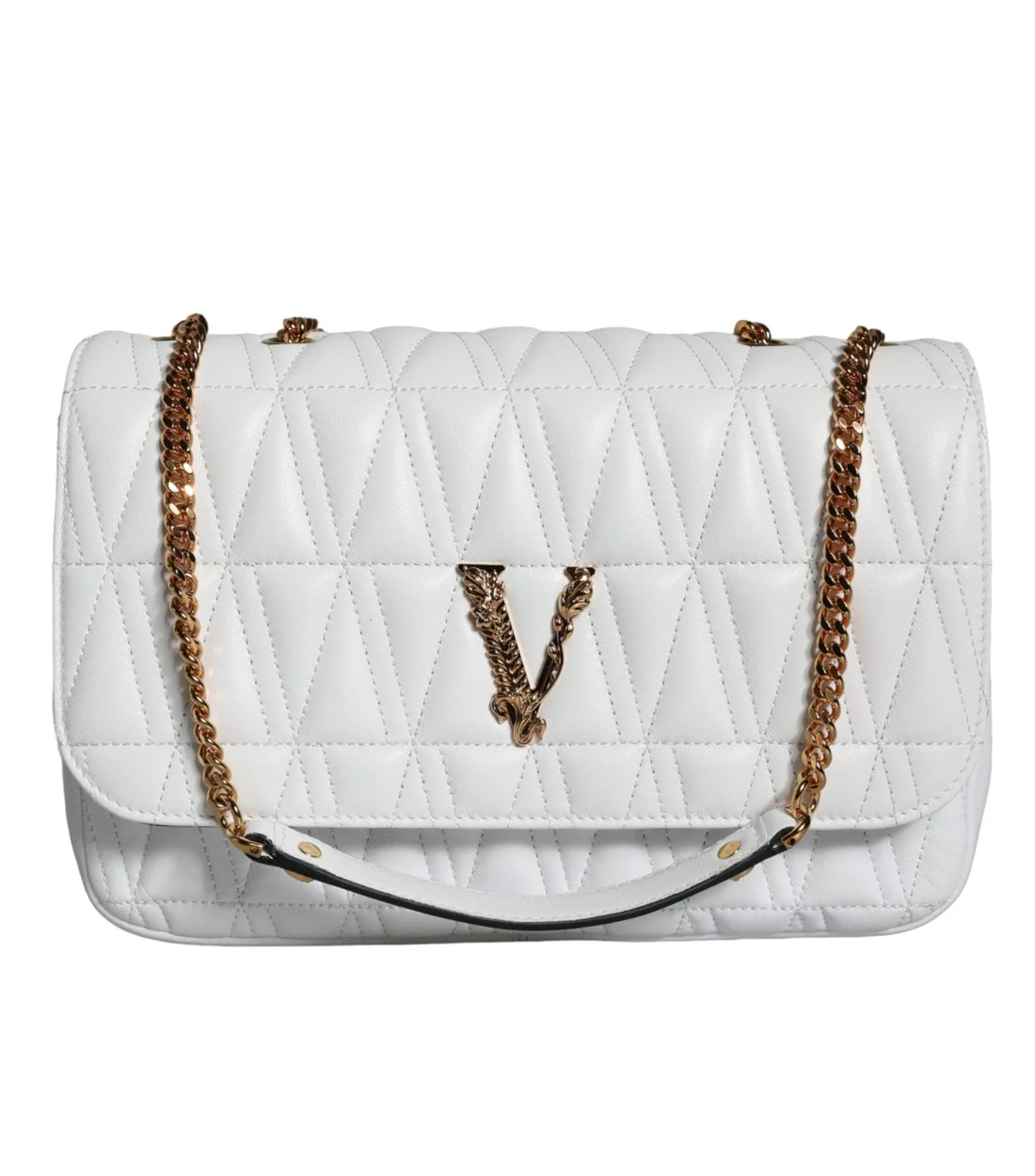 Versace Wit mini schoudertas