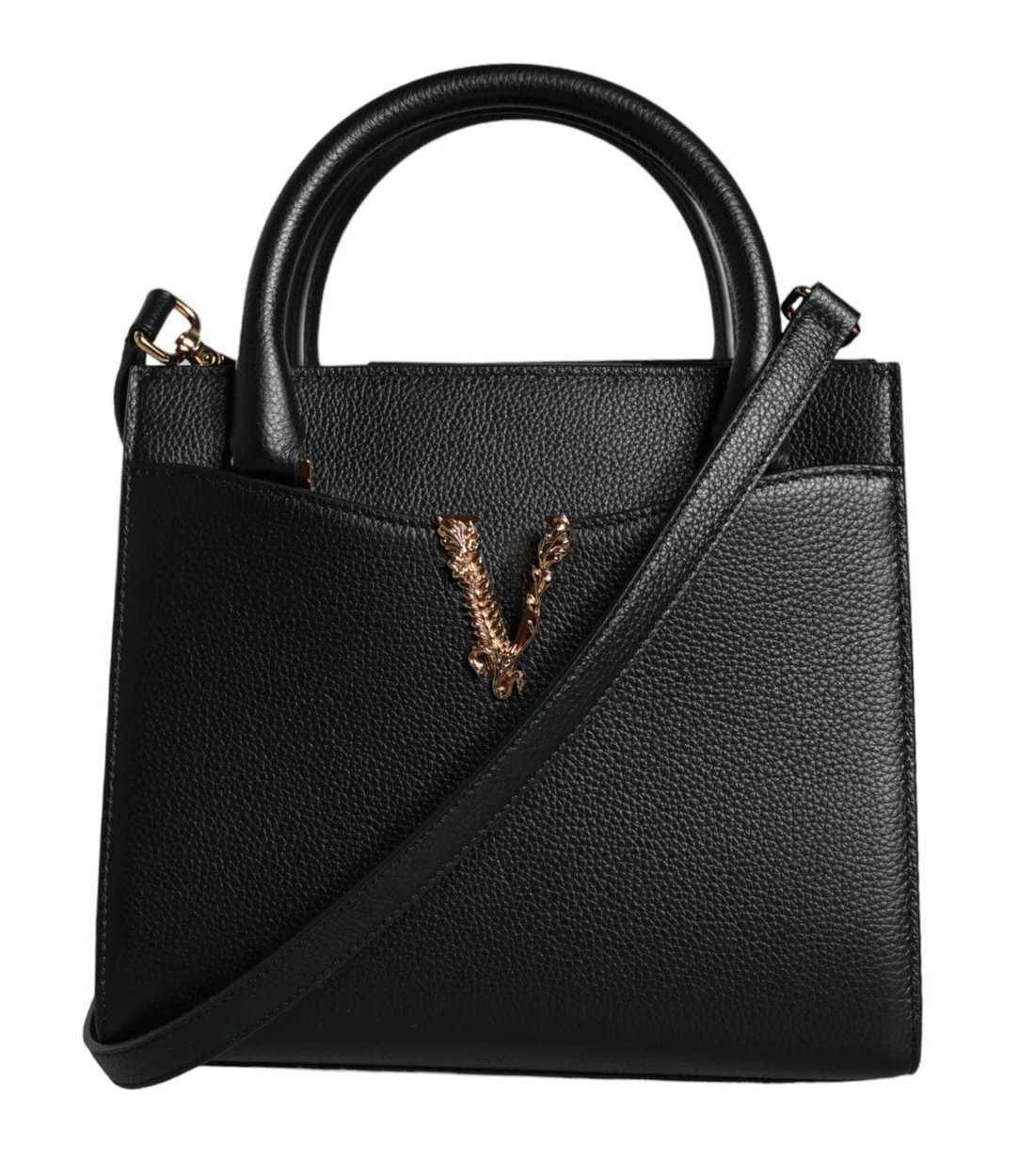 Versace Zwart mini schoudertas