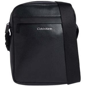 CK Calvin Klein Schoudertas met labelopschrift, model 'CK MUST'