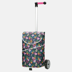 Andersen Unus shopper boodschappentrolley ananas bloem