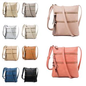 Nastbon Dubbele ritssluiting, echt leer, damestassen voor mobiele telefoons, mode, kleine portemonnee, vrouwelijke schoudertassen, mini-koeriertas 18*21cm zwart