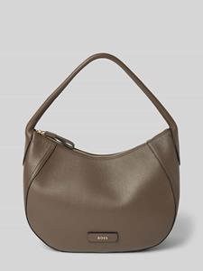 Boss Handtas met labeldetail, model 'Lenah'